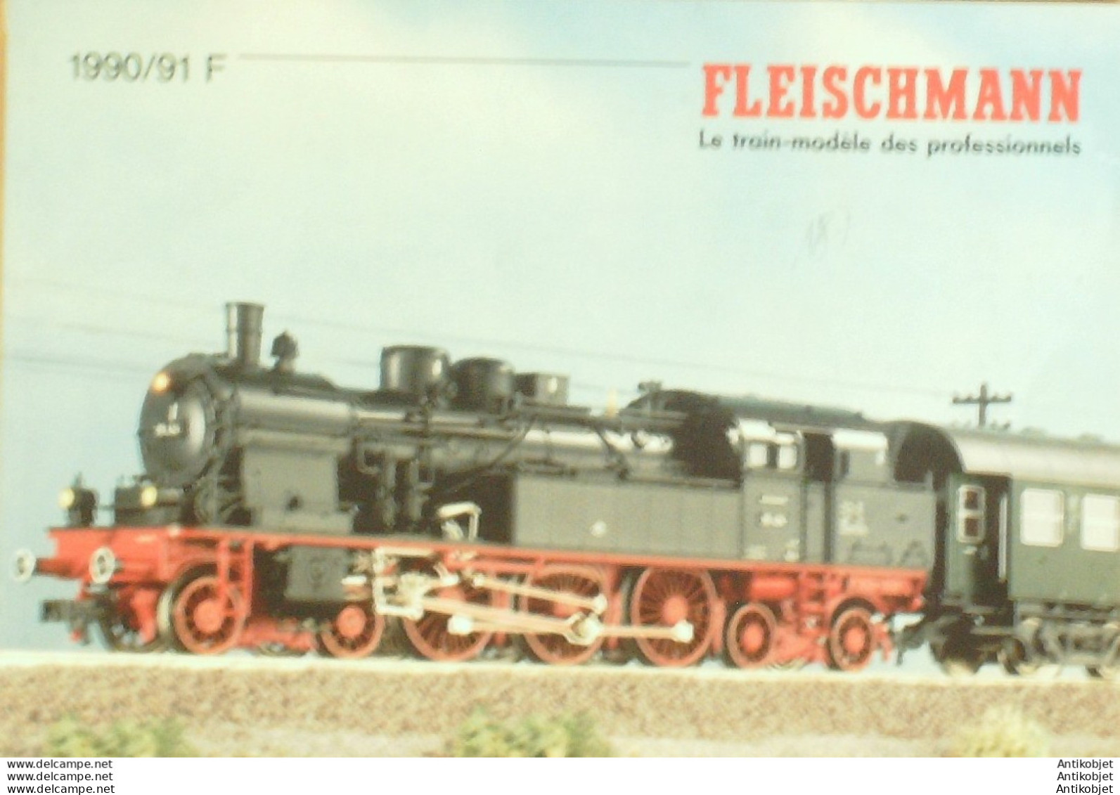 FLEISCHMANN (motrice,modélisme,wagon,gare) Allemagne 1990/91 - 1950 - ...