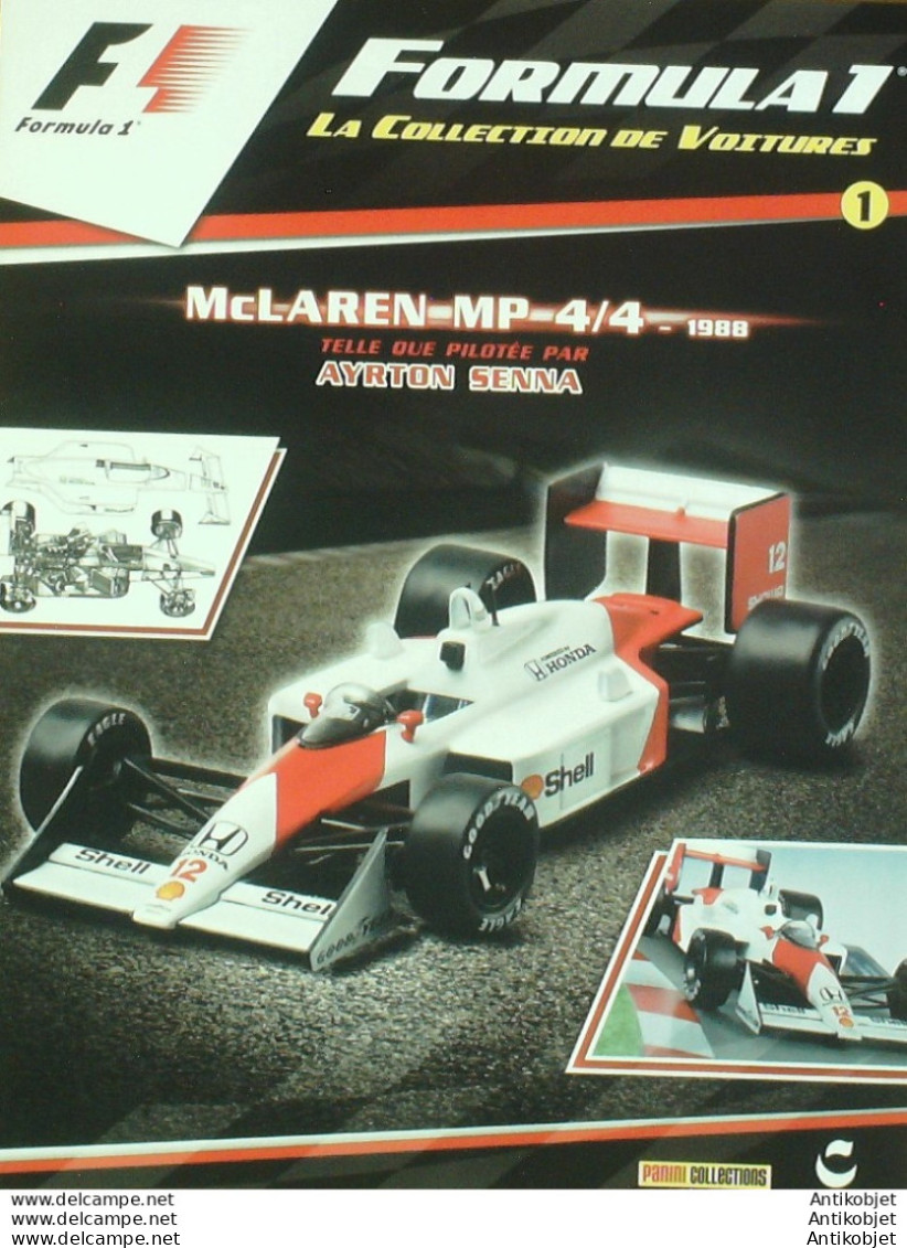 FormulA1 MacLaren MP 4-4 1988 édition Hachette - Historia