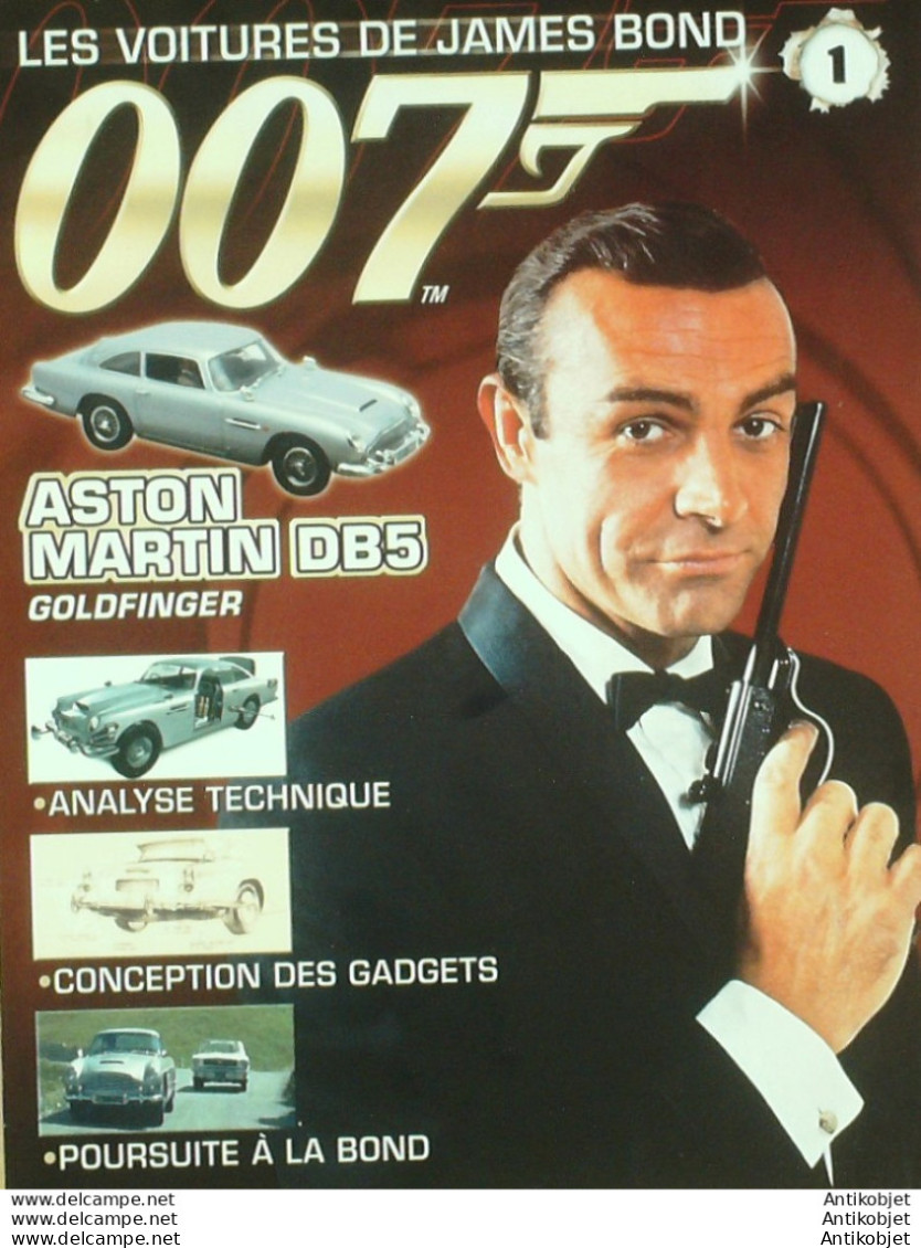 James Bond 007 Aston Martin DB5 Voiture De  Goldfinger édition Hachette - History