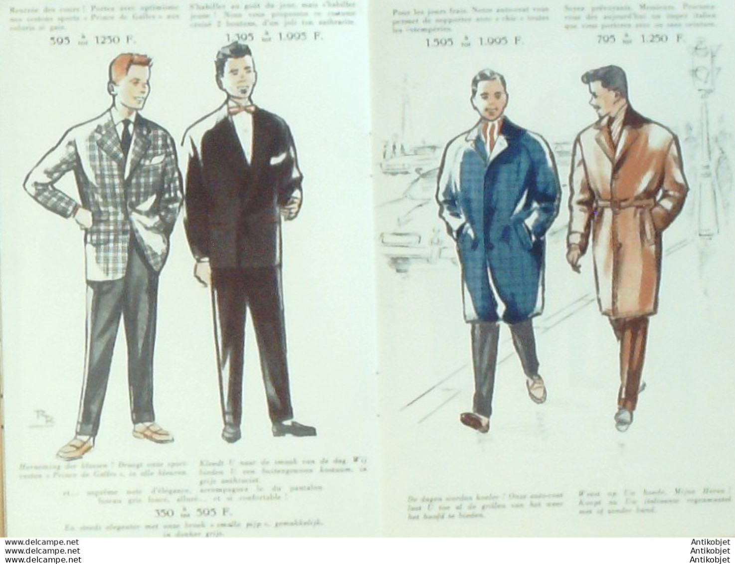 MICHIELS (Confection Vêtements Homme) Belgique 1955 - 1900 – 1949