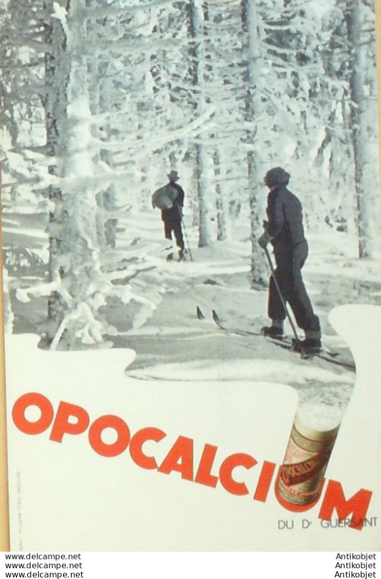 OPOCALCIUM (reminalisation Vitamine) 1957 - 1900 – 1949