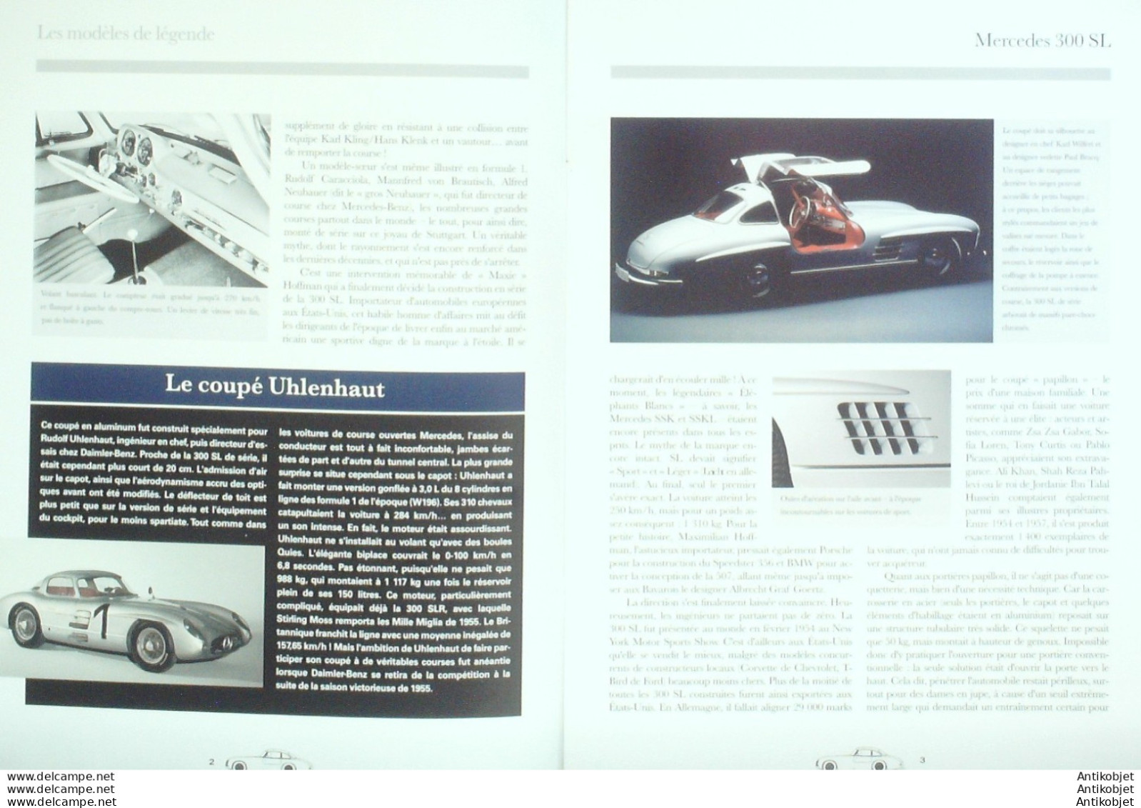 Mercedes-Benz 300 SL édition Hachette - History