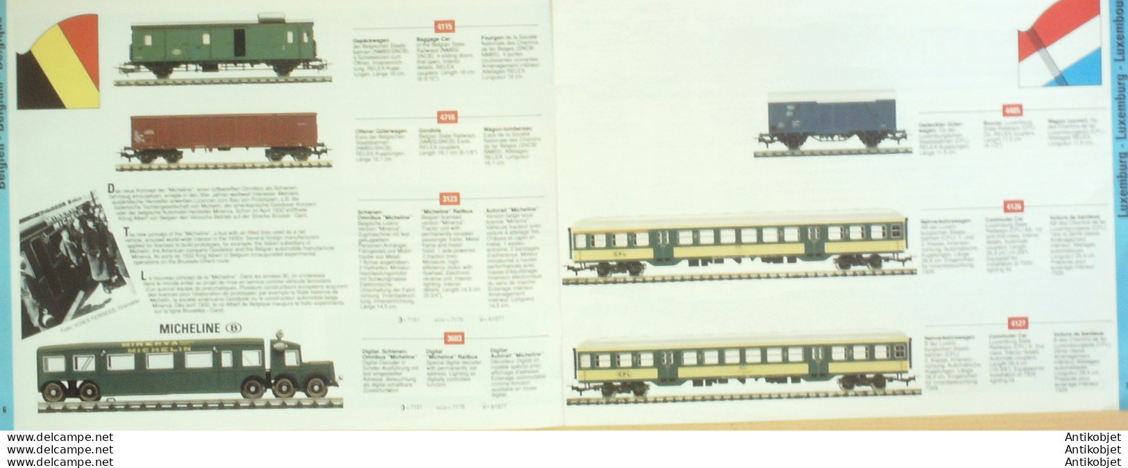 MARKLIN (Gare,voiture,wagon,locomotive) Allemagne 1991/92 - 1950 - ...