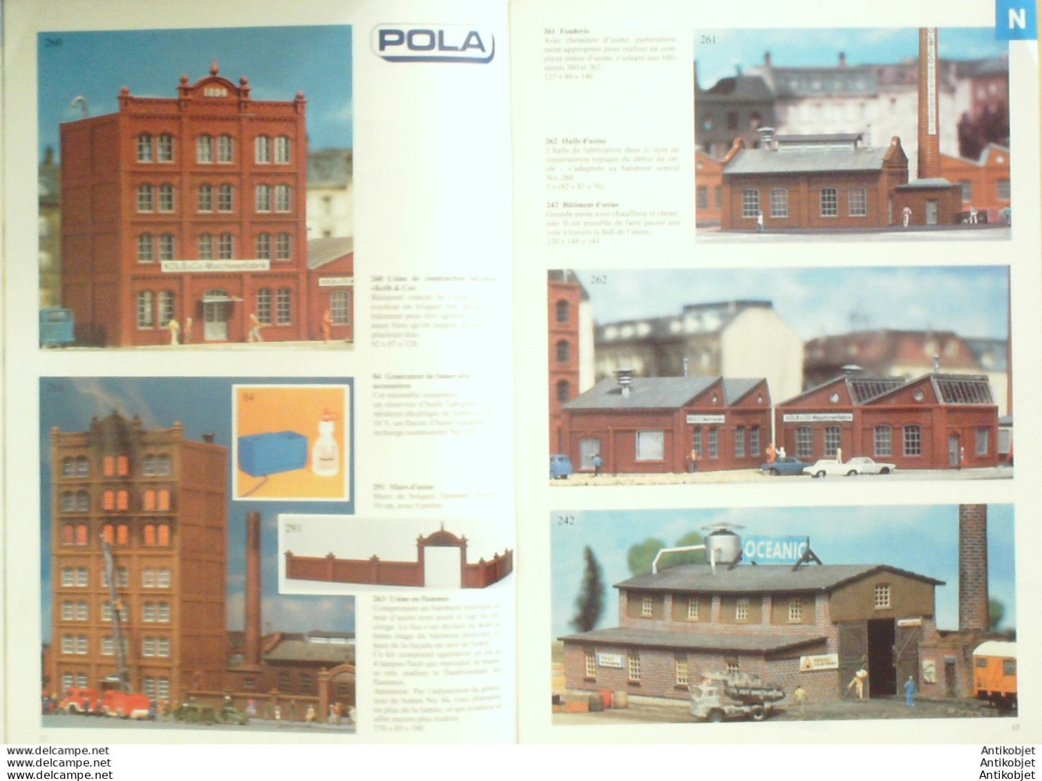POLA (Gare,modélisme,pont Tunnel) Allemagne 1987/88 - 1950 - ...