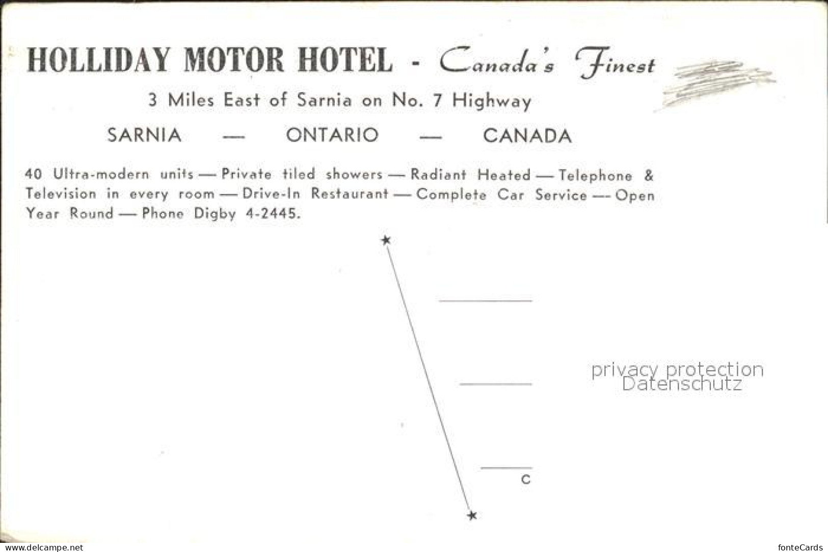 12039434 Sarnia HollidayMotor Hotel Sarnia - Ohne Zuordnung