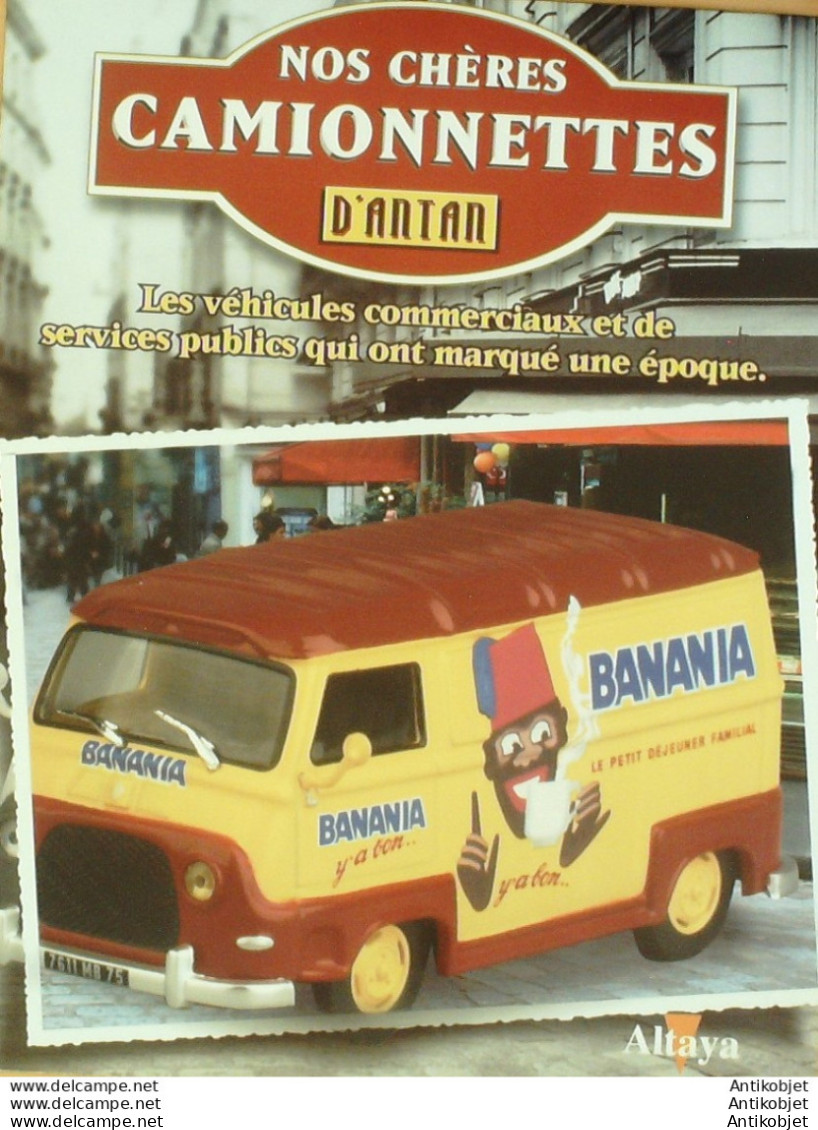 Renault Estafette Banania Camionnette D'antan édition Hachette - Historia