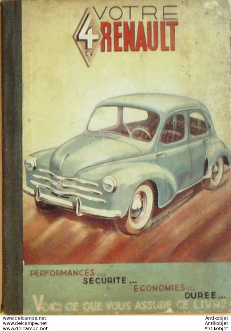 Renault 4cv Livret Technique 1954 - 1950 - ...