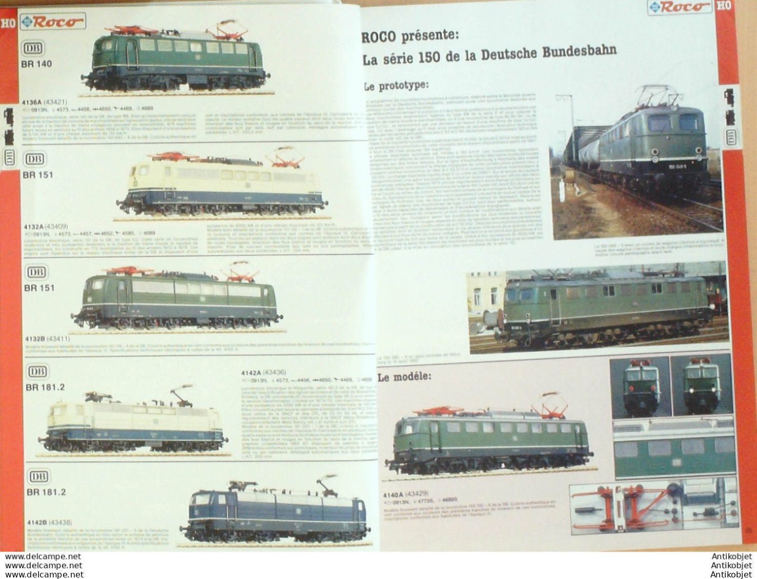 ROCO (Gare,décor,wagon,motrice,voiture) Autriche 1984/85 - Österreich