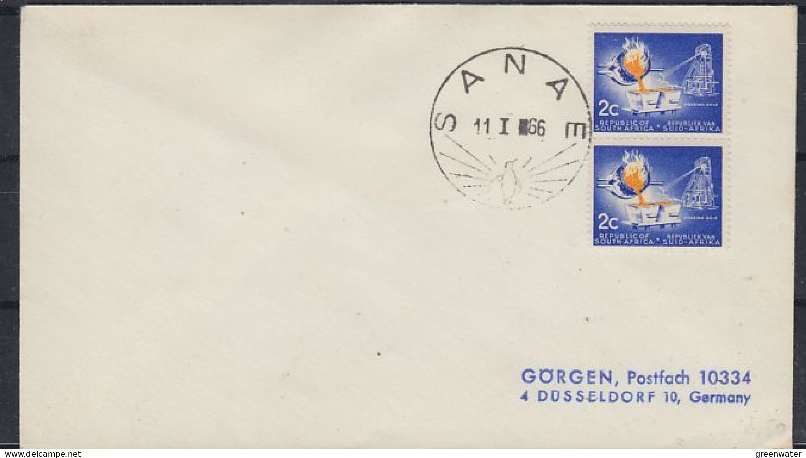 South Africa  Sanae Ca Sanae 11.1.1966 (59721) - Onderzoeksstations