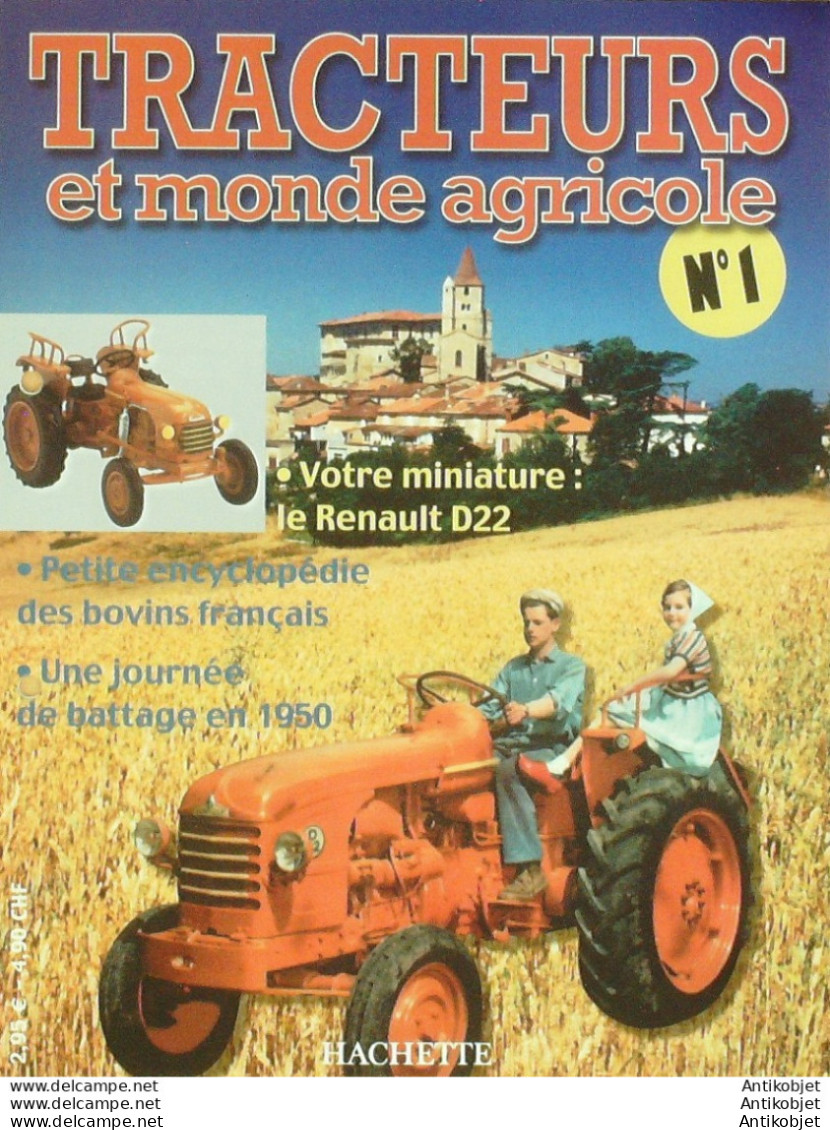 Tracteurs Renault D22 Fiat Versatile Pocalin édition Hachette - Historia