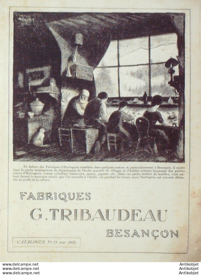 TRIBAUDEAU USINE (Orfèvrerie Horlogerie Bijouterie) 1925 - 1900 – 1949