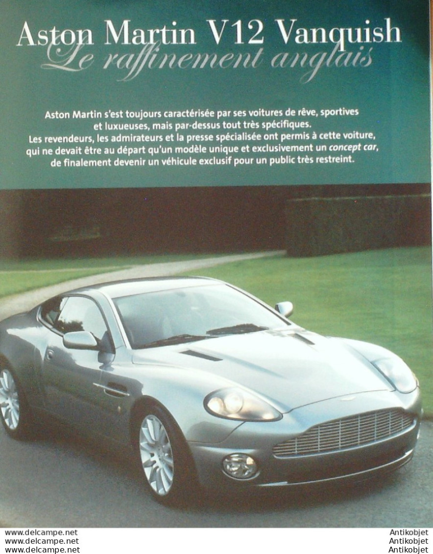 Voiture Aston Martin V12 édition Hachette - Histoire