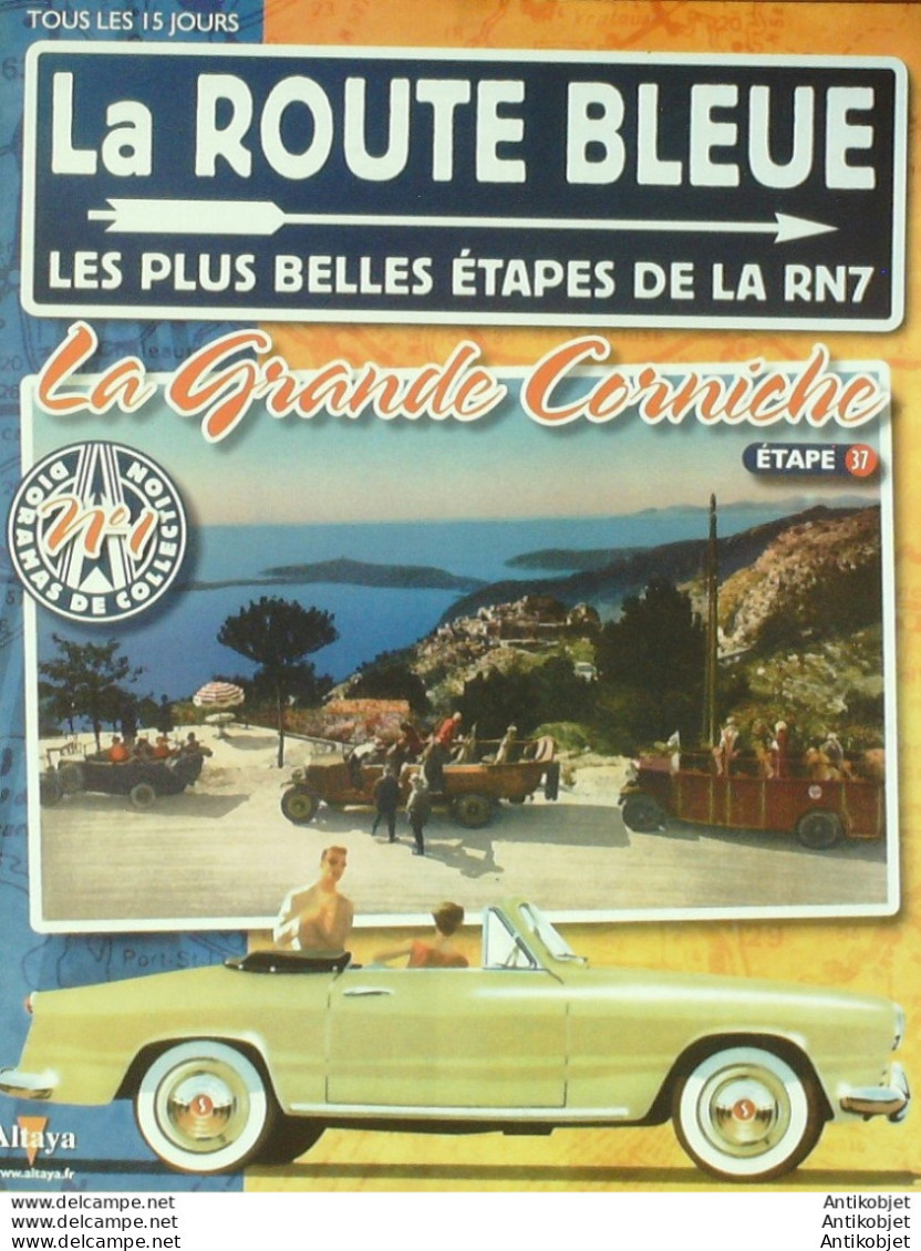 Voiture La Route Bleue Simca Océane édition Hachette - Geschiedenis