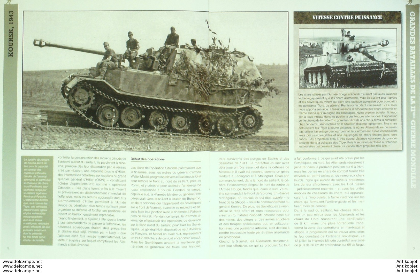 Véhicules Militaires SD KFZ 251/1 AUSF WURFRAHMEN 40 édition Hachette - Histoire