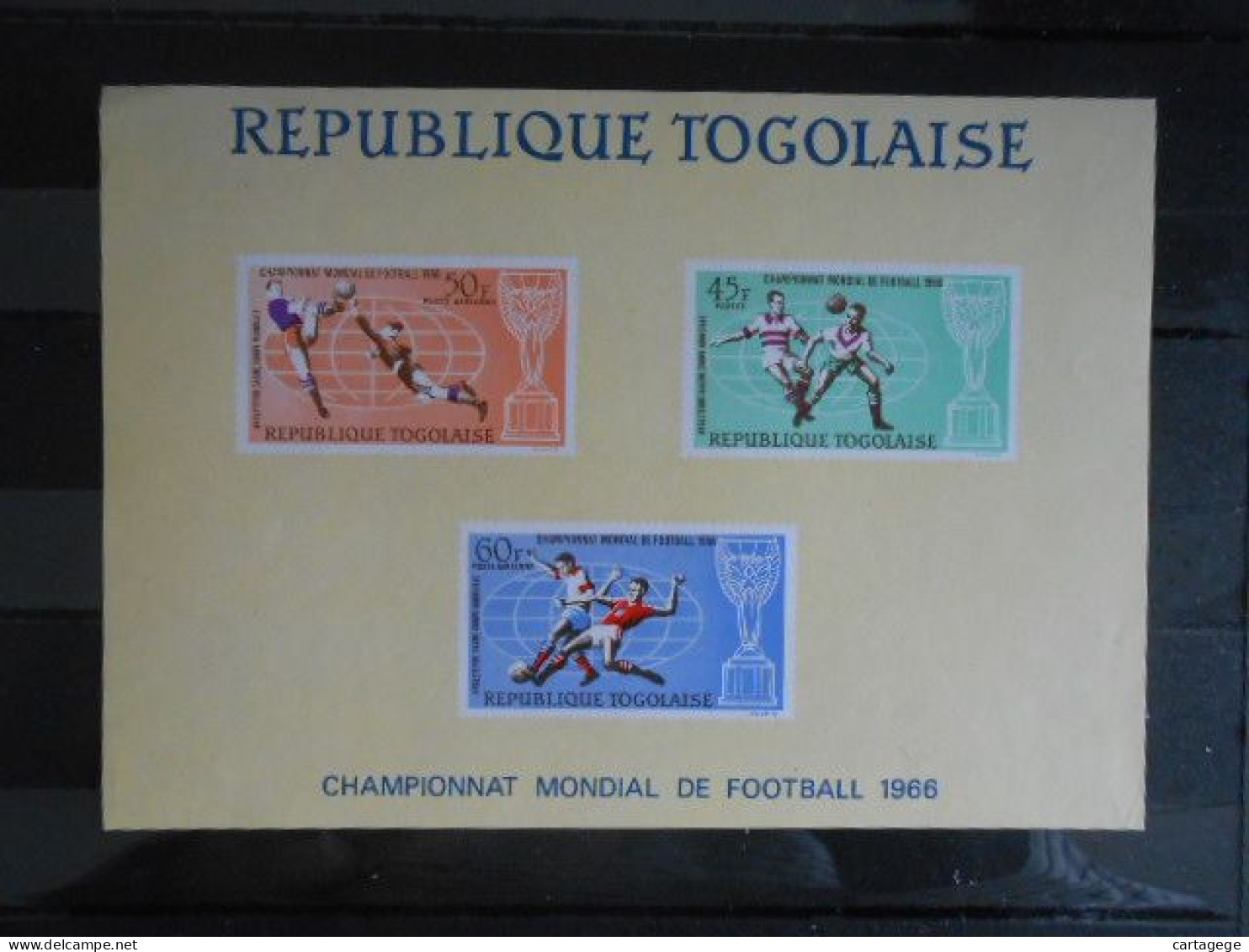 TOGO YT BF 22 COUPE DU MONDE DE FOOTBALL 1966** - Ungebraucht