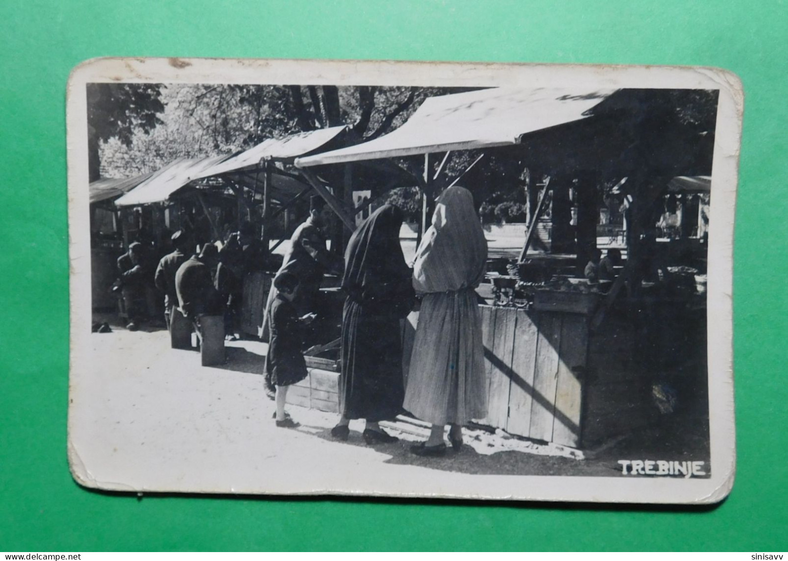 Trebinje , Pijaca 1938 - Bosnia Y Herzegovina