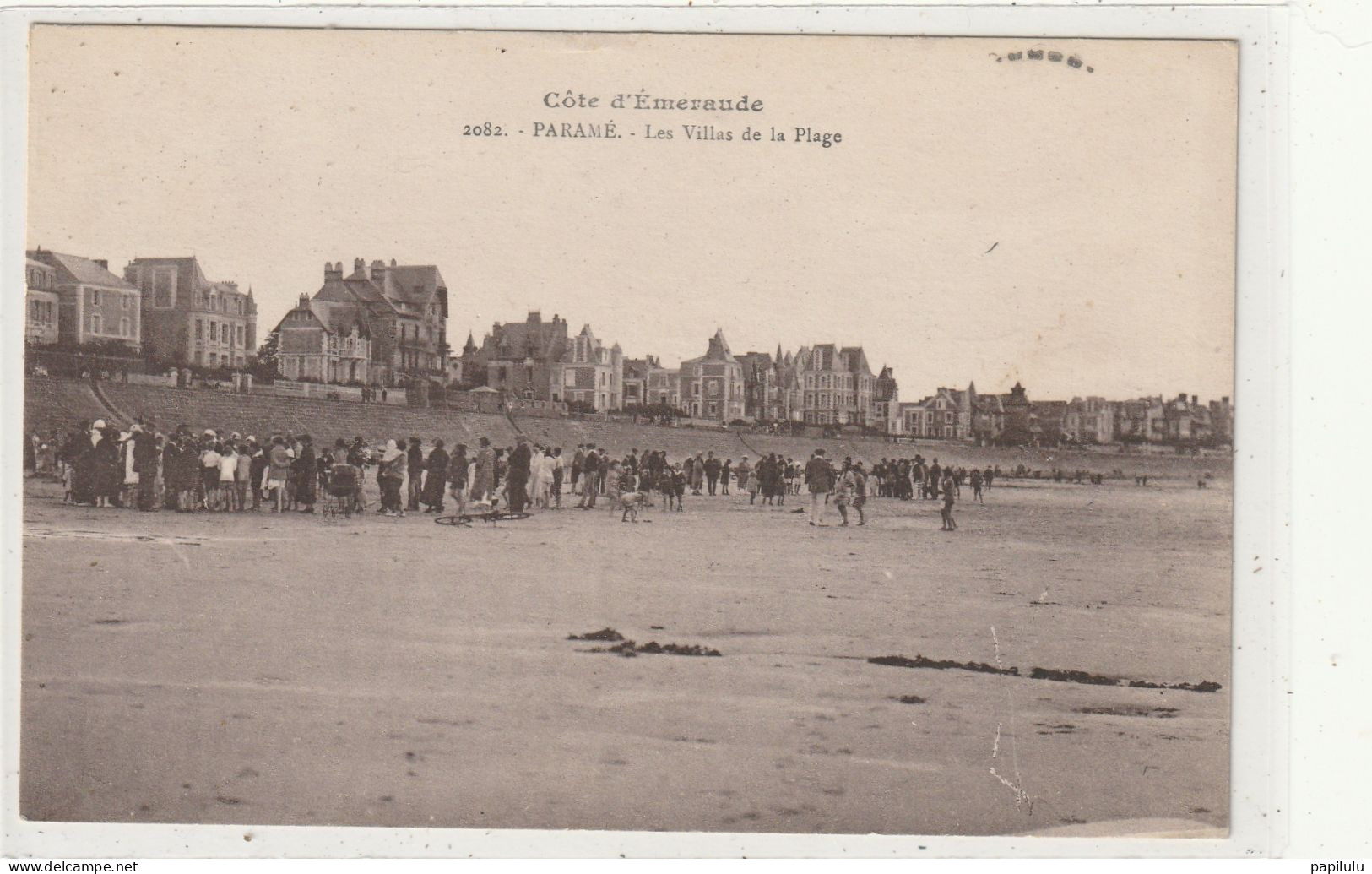 118 DEPT 35 : Paramé Les Villas De La Plage : édit. ? N° 2082 - Parame