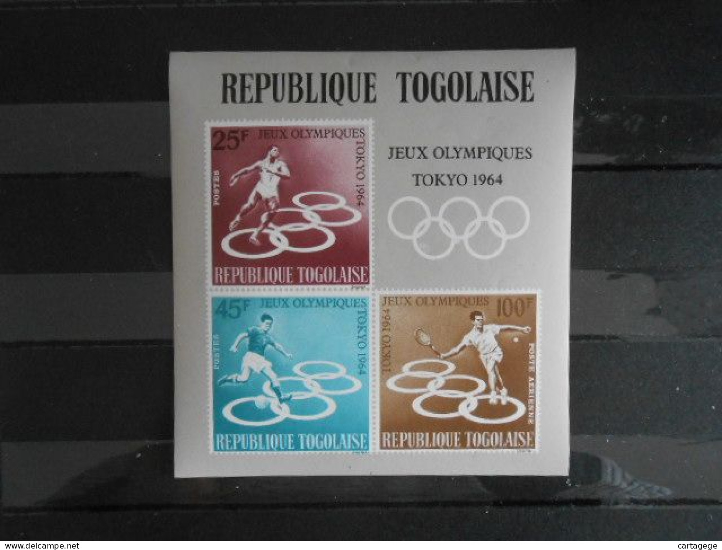 TOGO YT BF 12 J.O. DE TOKYO 1964** - Unused Stamps