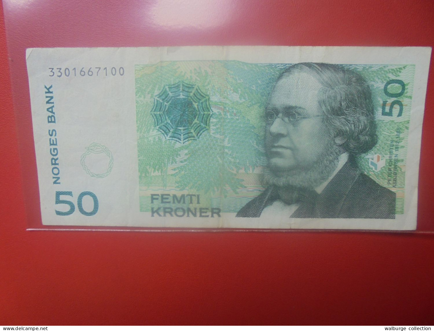 NORVEGE 50 KRONER 1998 Circuler (B.33) - Norvège