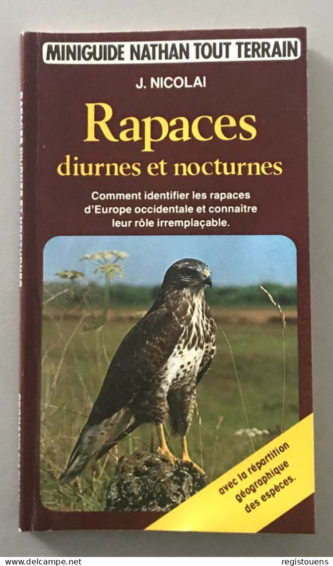 Rapaces Diurnes Et Nocturnes - Jürgen Nicolai - Autres & Non Classés