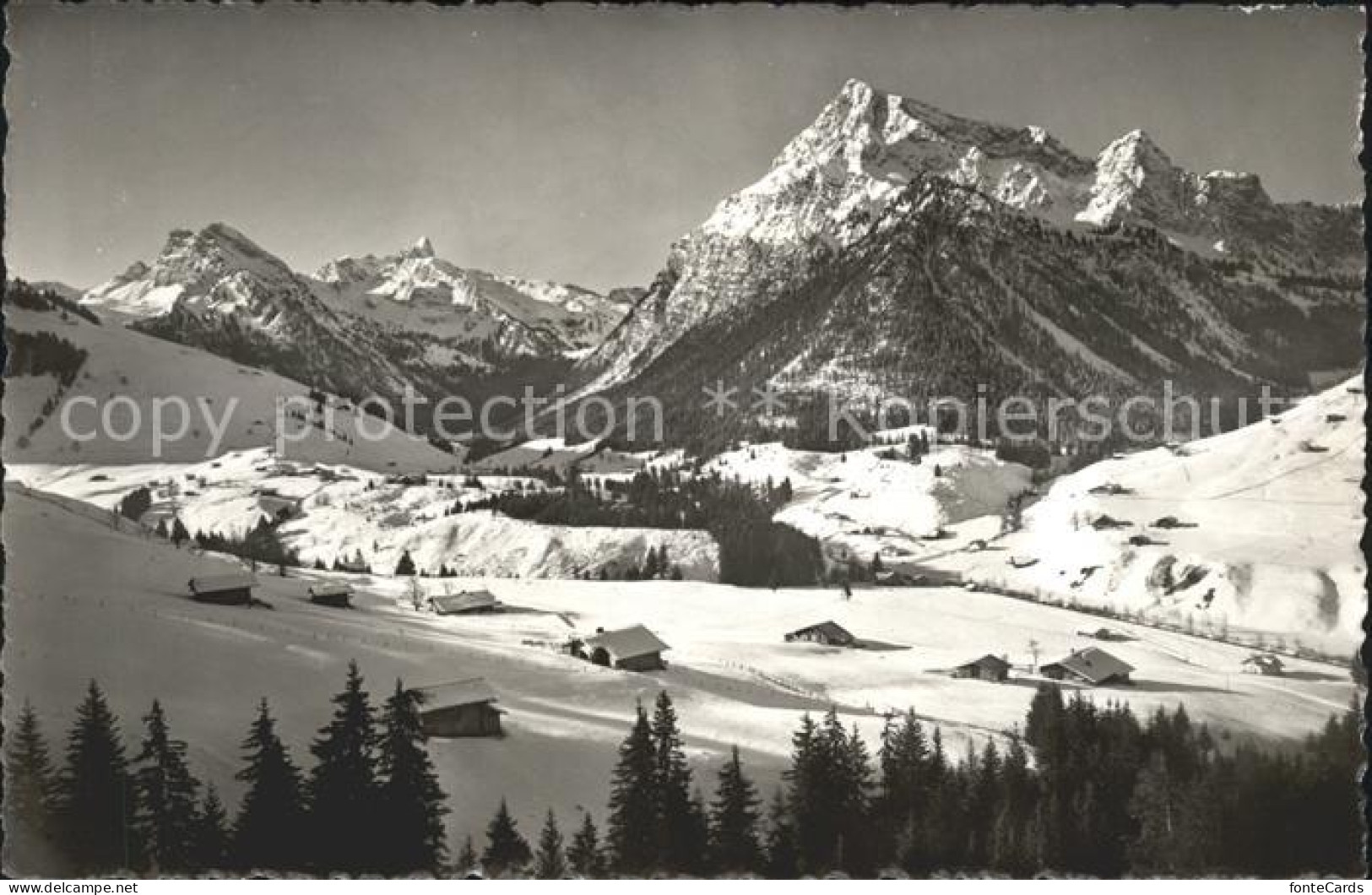 12039252 Grimmialp Schwenden Rothorn Spillgerten Seehorn Grimmialp - Sonstige & Ohne Zuordnung