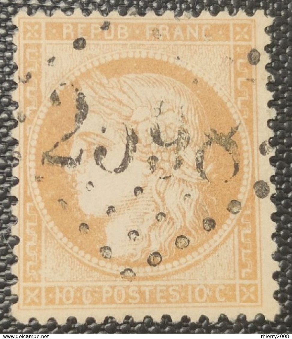 Siège De Paris N° 36 (Variété, Taches Devant La Bouche)  Avec Oblitération Losange 2598  TB - 1870 Assedio Di Parigi