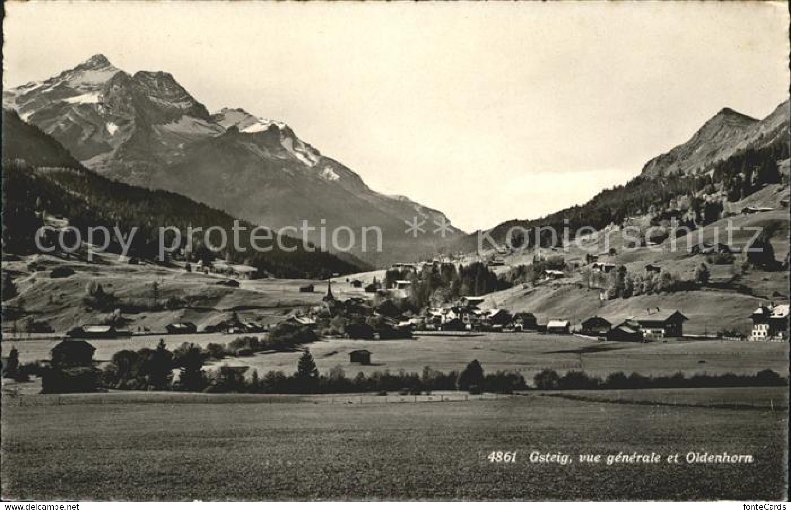 12039200 Gsteig Mit Oldenhorn Gsteig B. Gstaad - Sonstige & Ohne Zuordnung