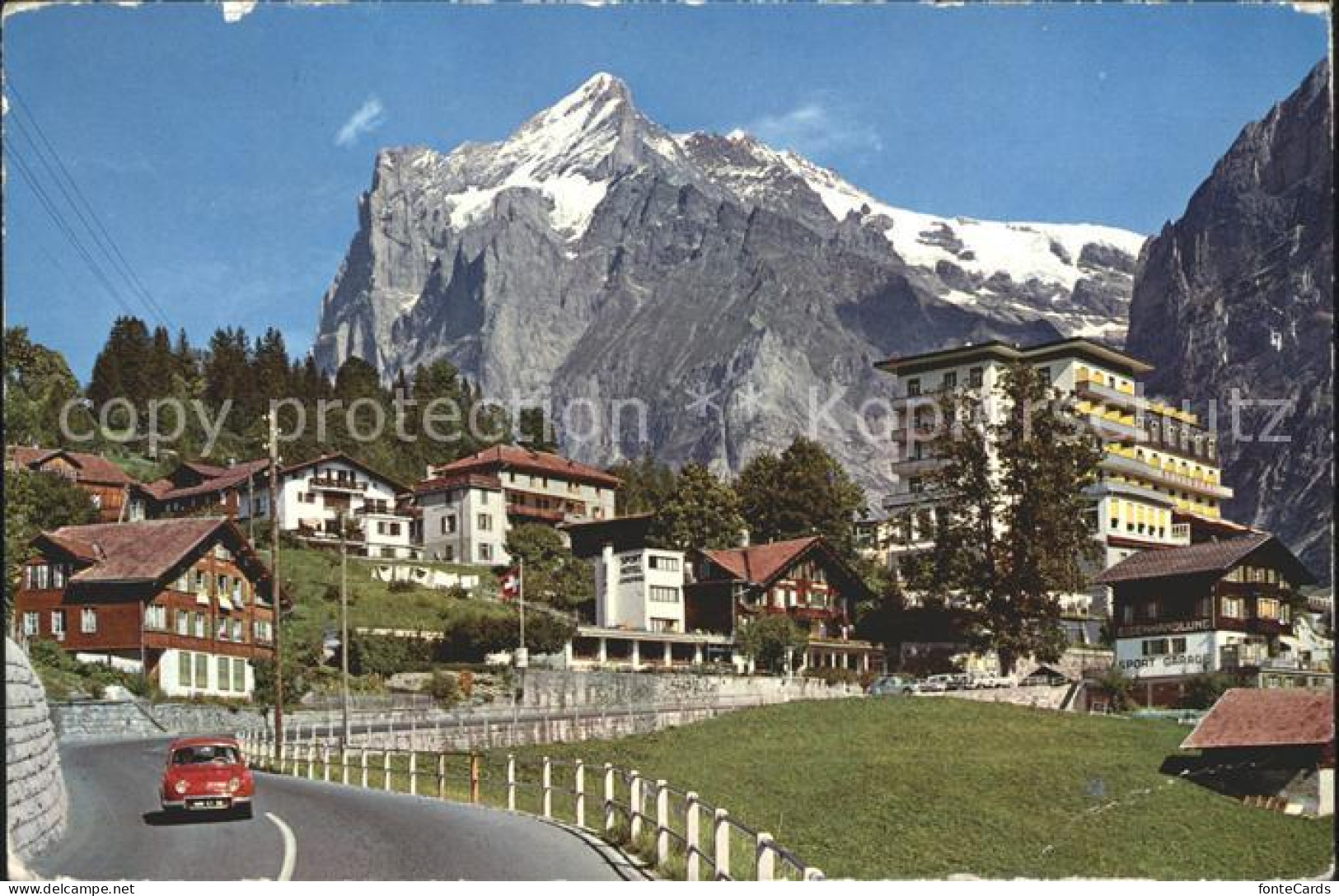 12039188 Grindelwald Mit Wetterhorn Grindelwald - Sonstige & Ohne Zuordnung