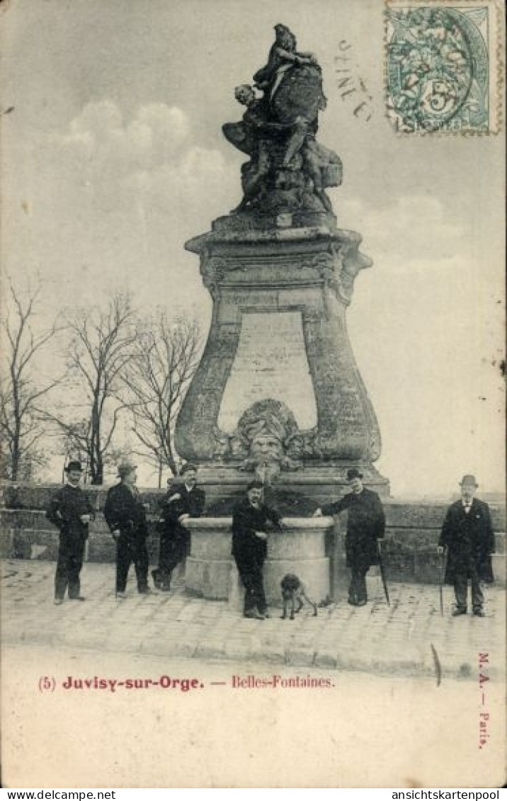 CPA Juvisy Sur Orge Essonne, Belles-Fontaines - Sonstige & Ohne Zuordnung