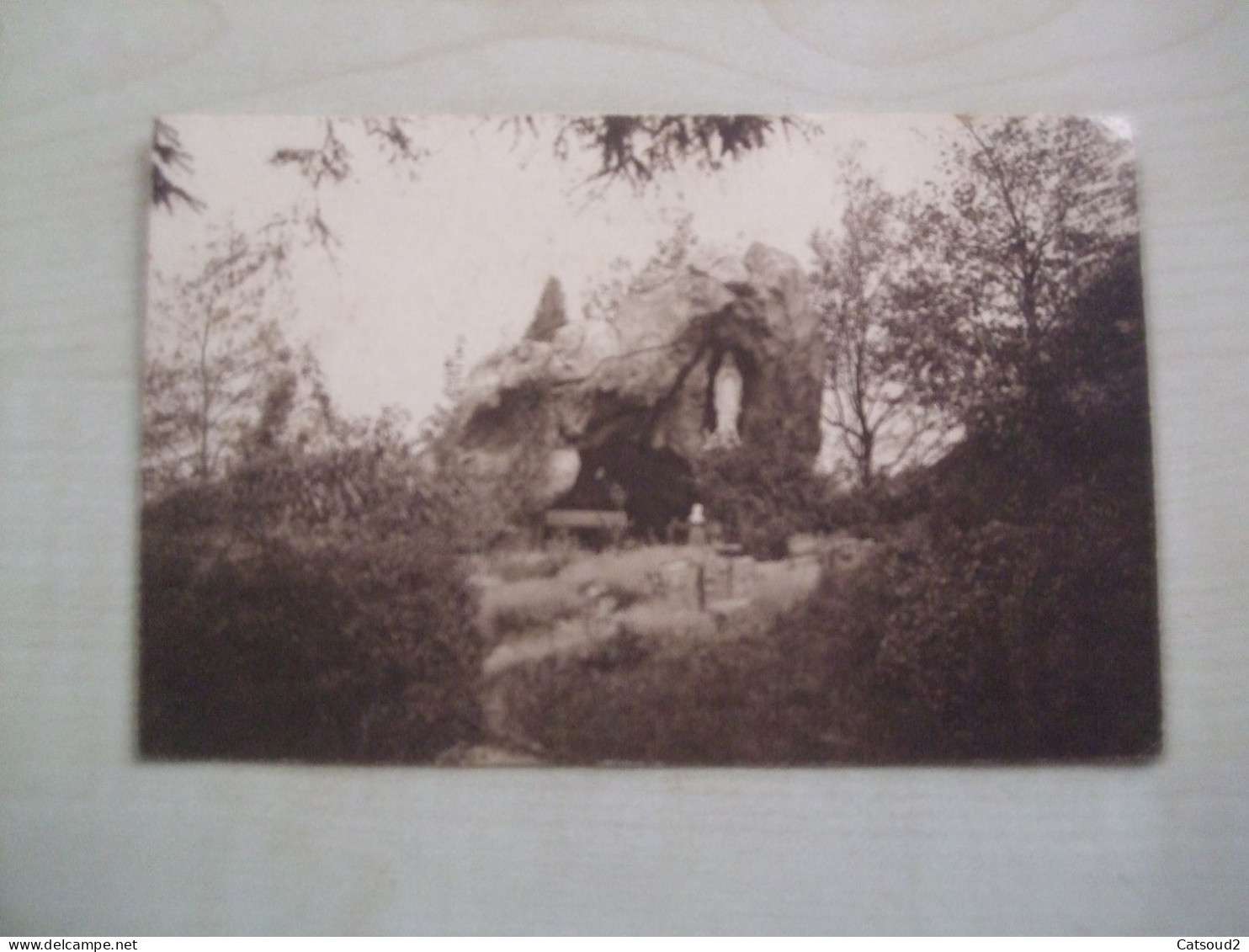 Carte Postale Ancienne GIERLE-LEZ-THIELEN Pensionnat Des Religieuses Ursulines La Grotte - Kasterlee