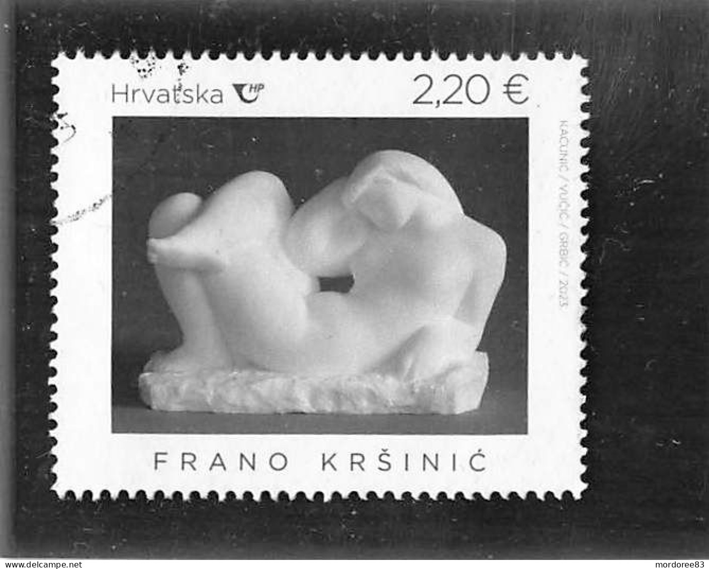 CROATIE 2023 FRANO KRSINIC OBLITERE - Kroatien