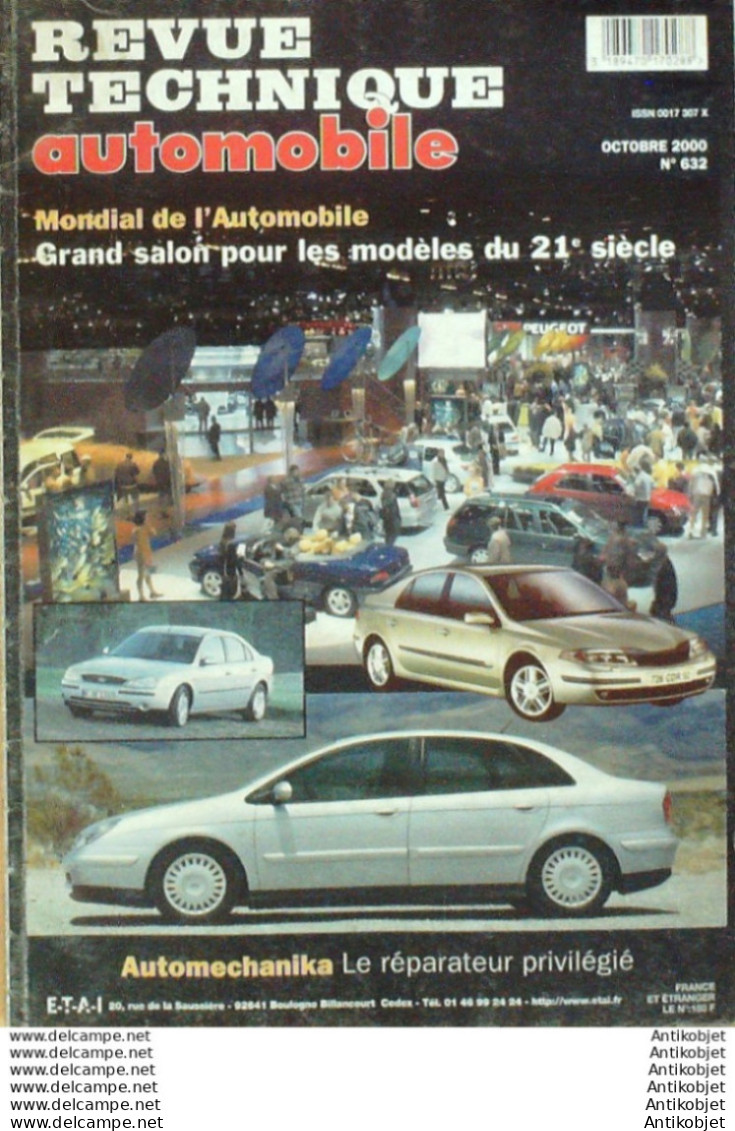 Revue Technique Automobile Citroen Xsara   N°632 - Auto/Motor