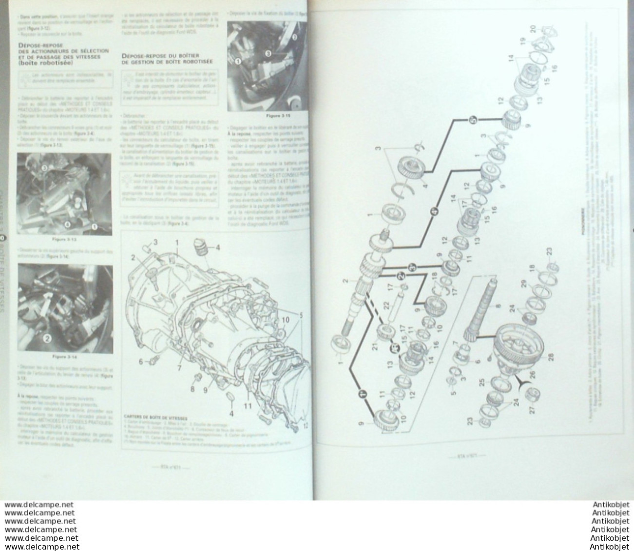 Revue Technique Automobile Ford Fiesta 05/2002   N°671 - Auto/Motor