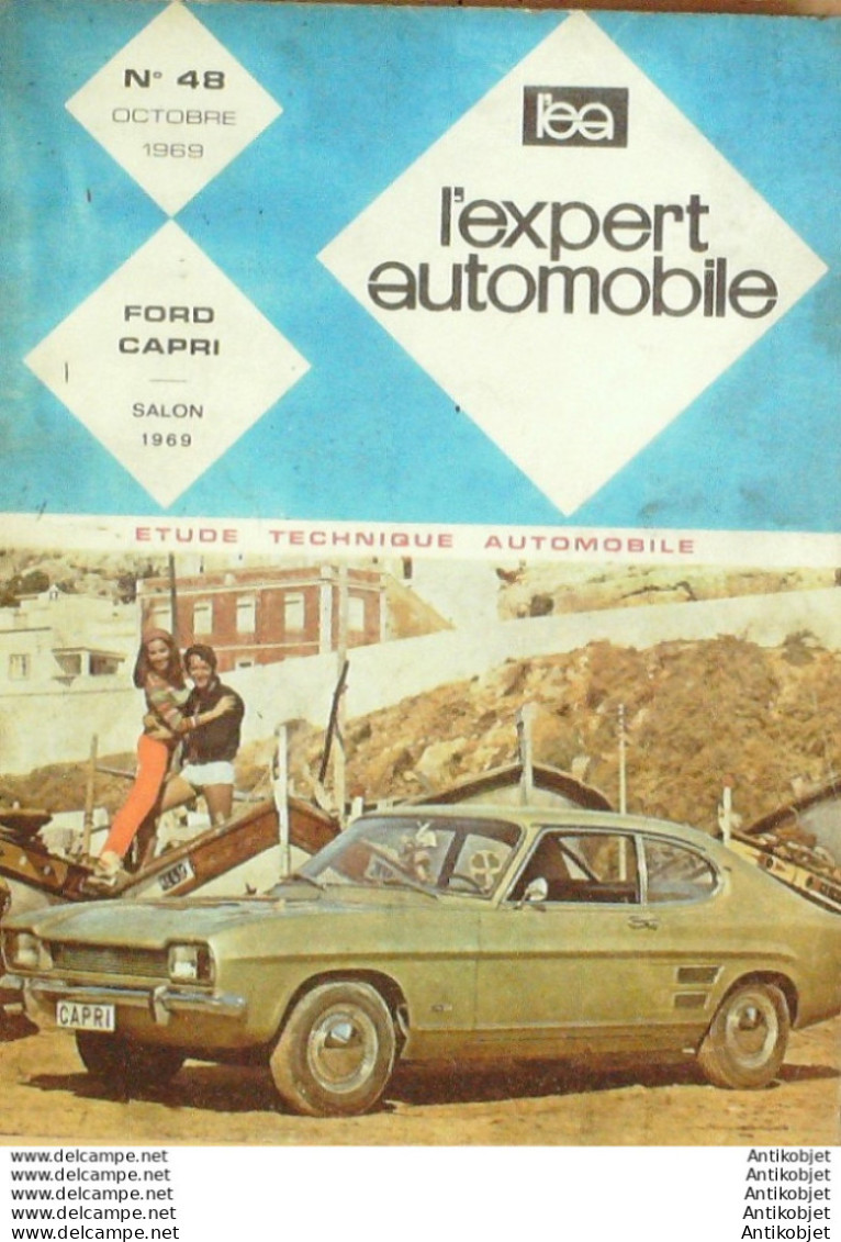 Revue Technique Automobile Ford Capri L'expert Automobile N°48 - Auto/Motor