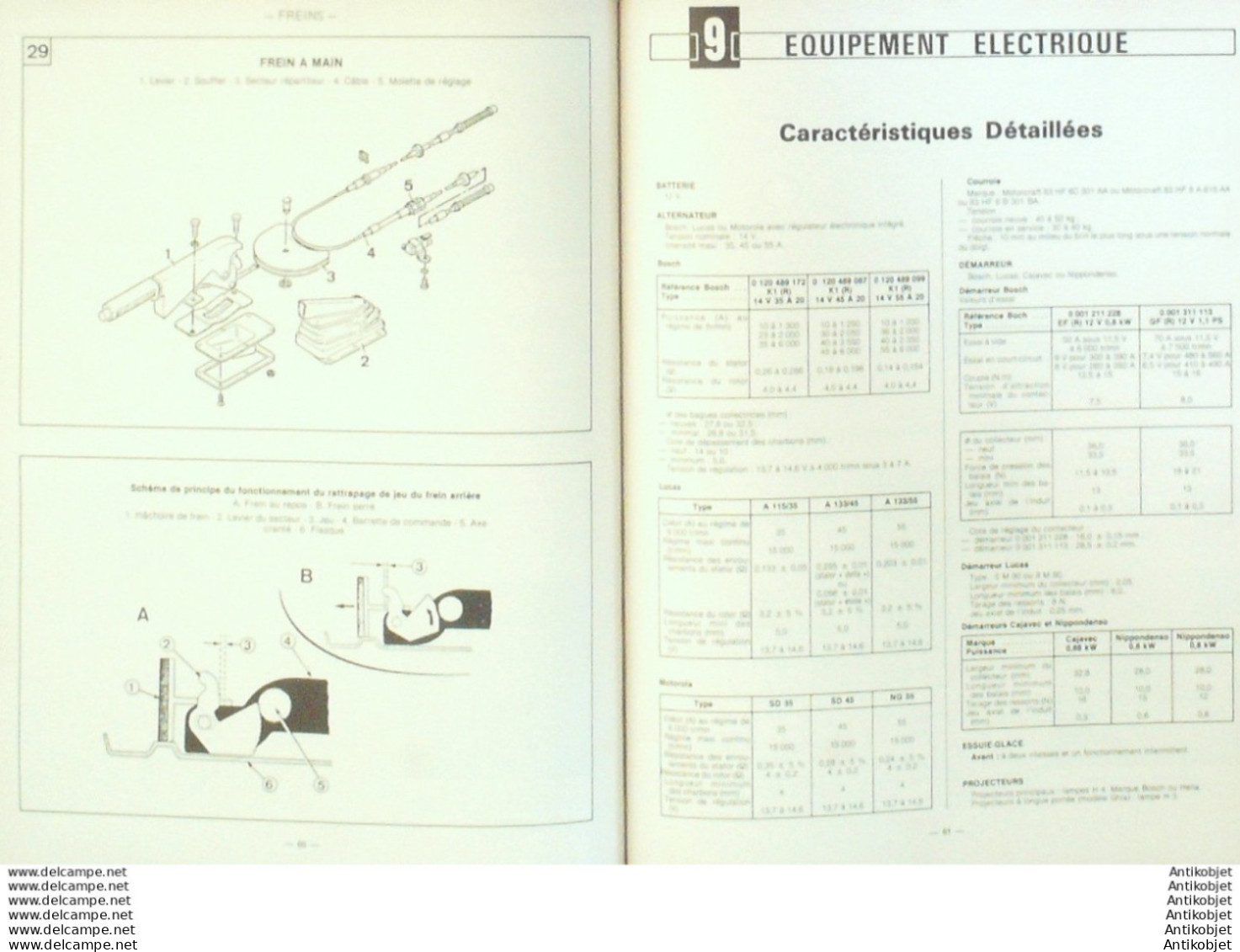 Revue Technique Automobile Ford Sierra Peugeot 604 Citroen CX 2400   N°433 - Auto/Motor