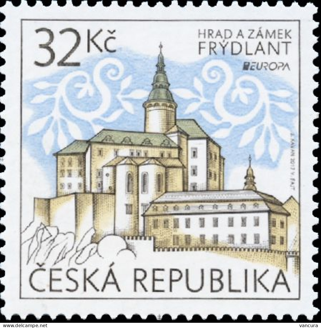 ** 922 Czech Republic EUROPA 2017 Wallenstein Castle In Friedland - Ongebruikt