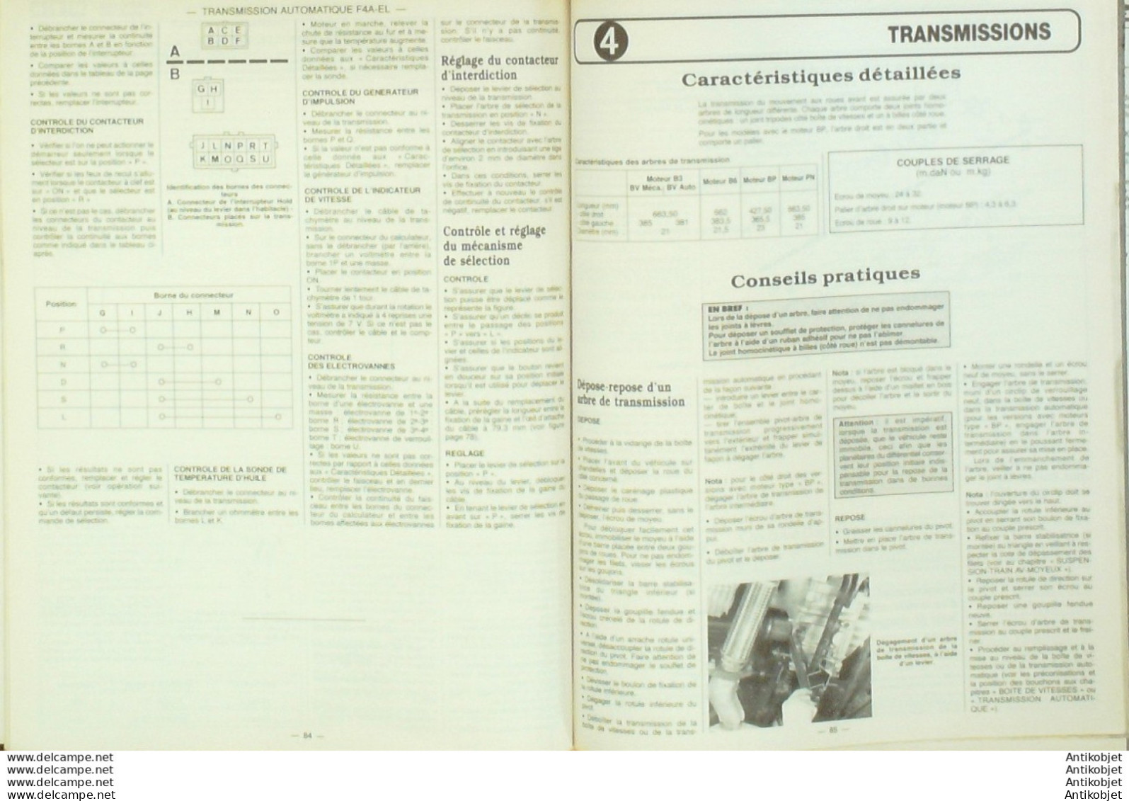 Revue Technique Automobile Mazda 323 1989 E Fiat Croma Alfa Roméo 155   N°552 - Auto/Motorrad