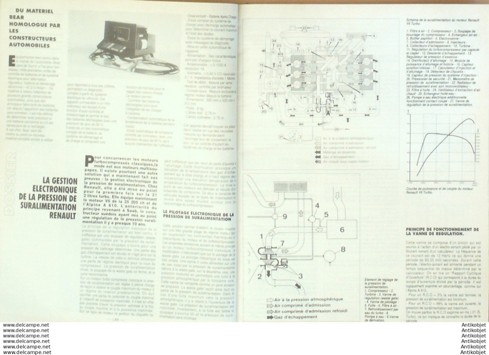 Revue Technique Automobile Mazda 626 Lancia Delta Prisma Renault 19   N°528 - Auto/Moto