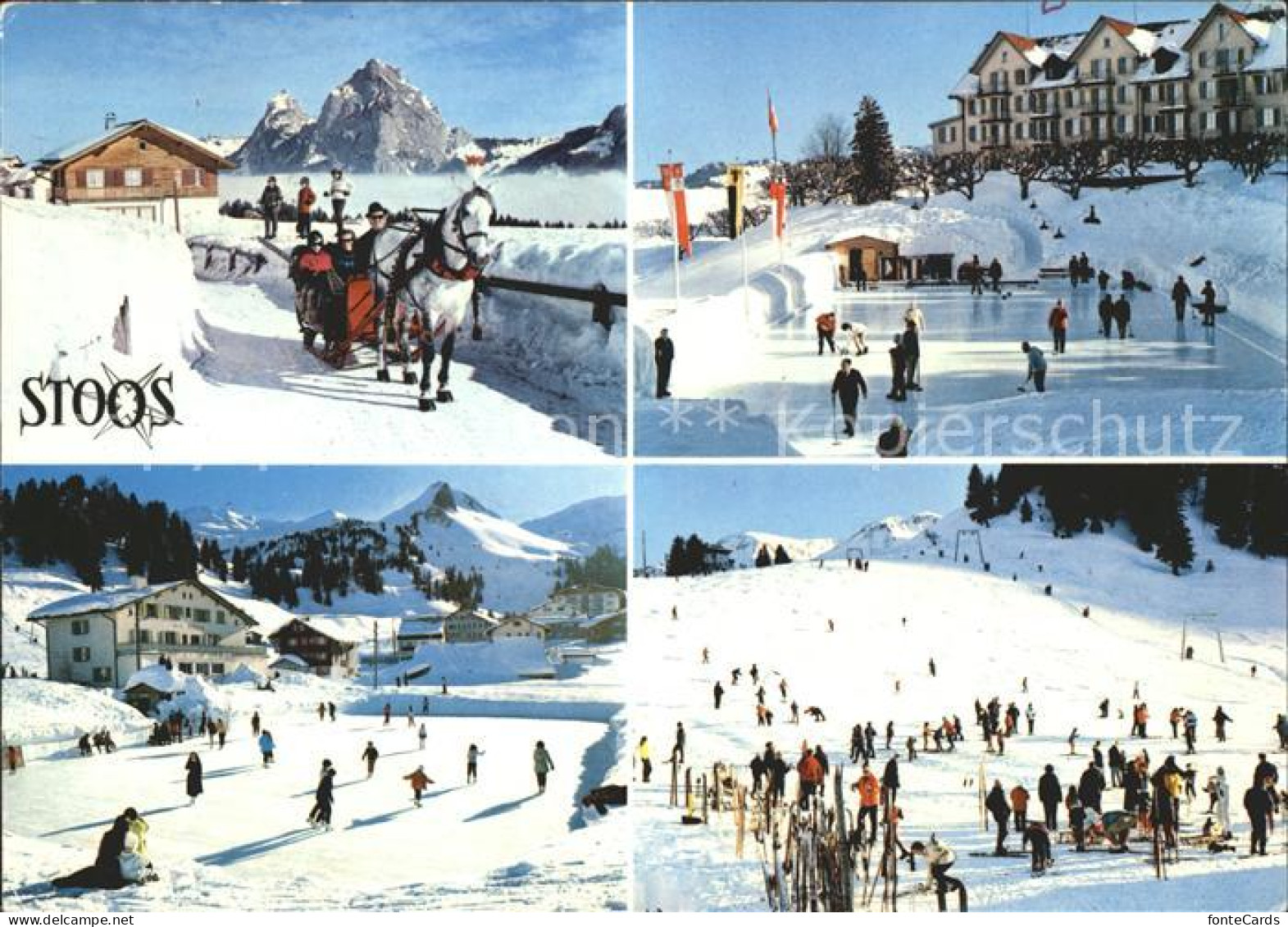 12038242 Stoos SZ Skilifte Eisfeld Schweizer Skischule Stoos SZ - Sonstige & Ohne Zuordnung