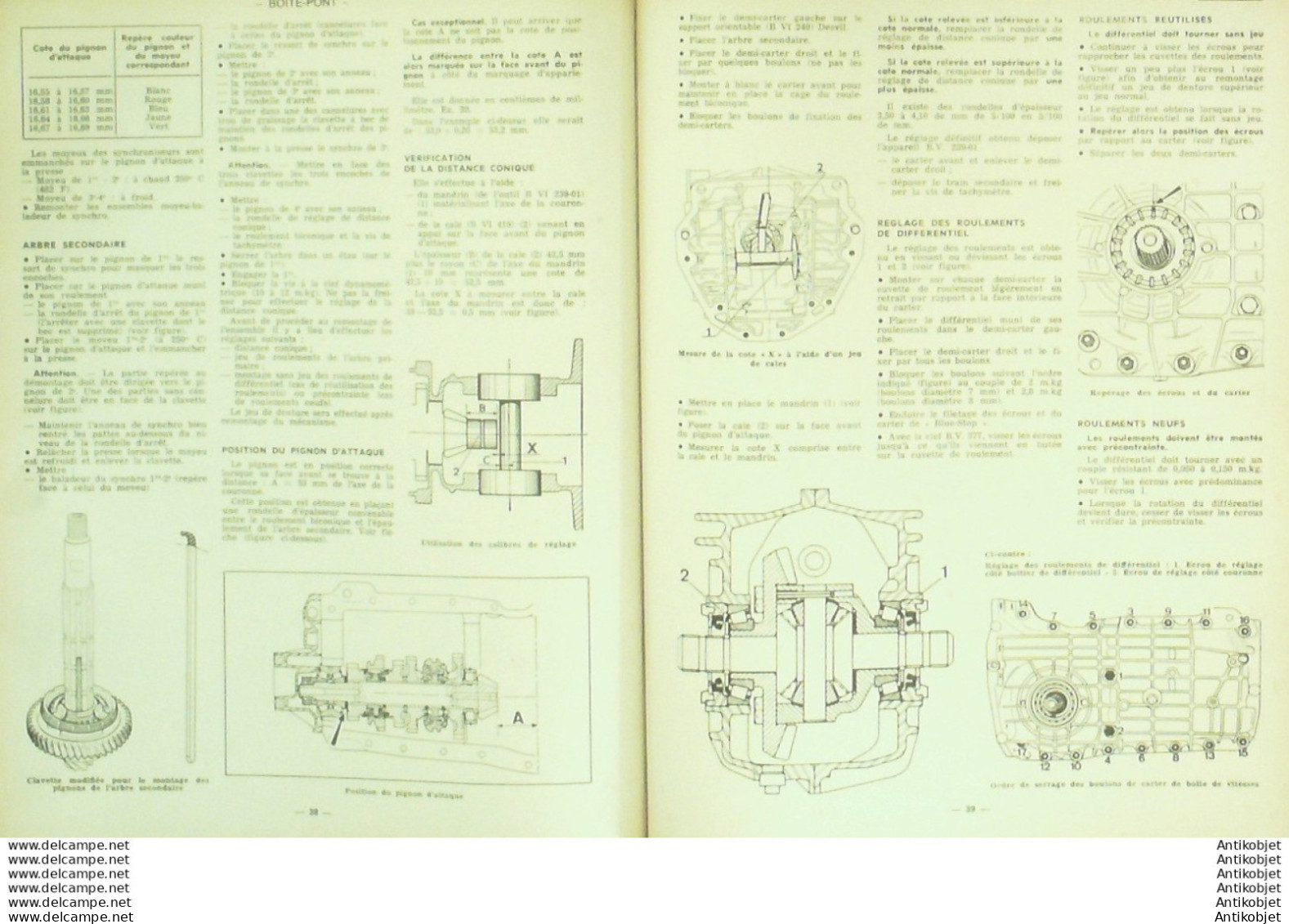 Revue Technique Automobile Renault 16 TS   N°270 - Auto/Motor