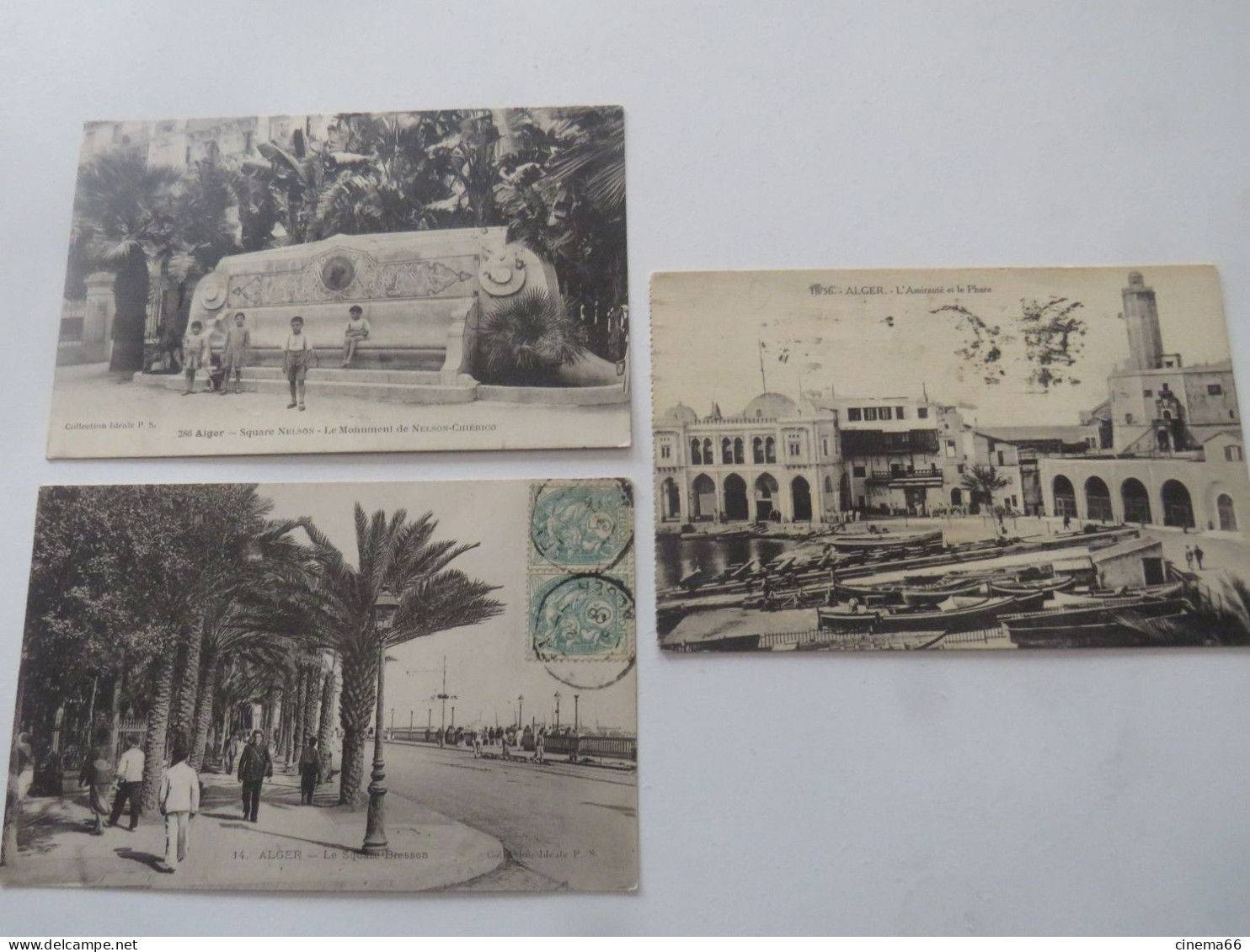 Images D'ALGER  - Lot De 3 Cartes - Algiers