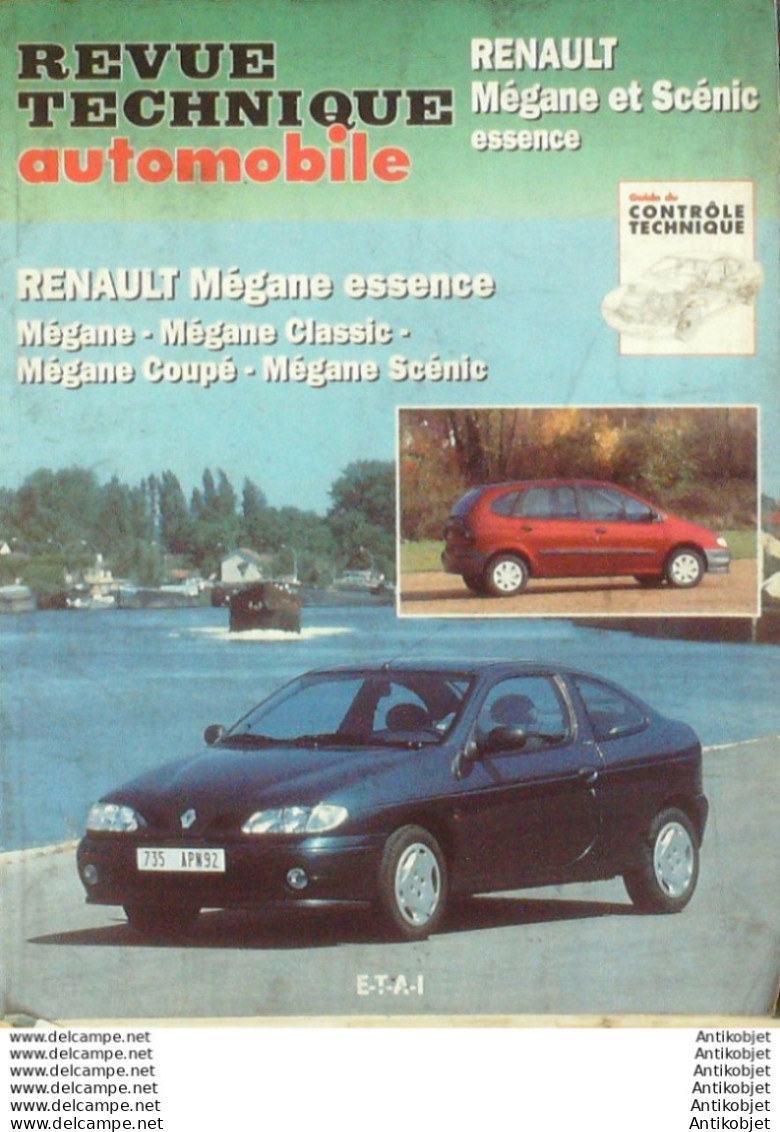 Revue Technique Automobile Renault Mégane & Scénic   N°593.1 - Auto/Moto