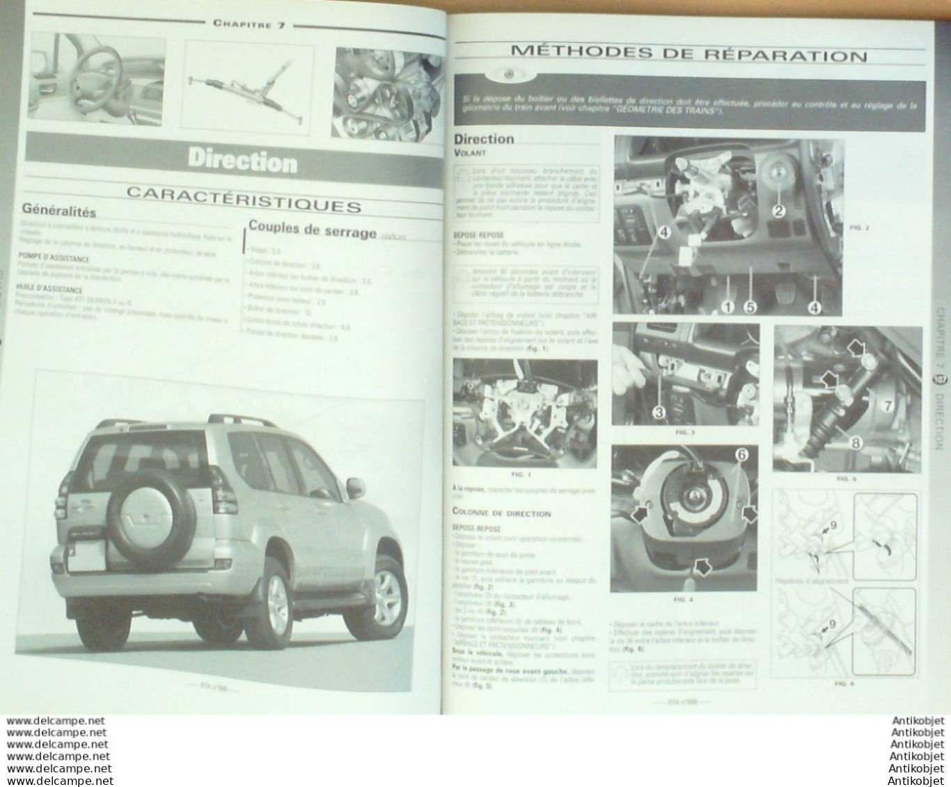 Revue Technique Automobile Toyota Land Cruiser 02/2003   N°696 - Auto/Motor