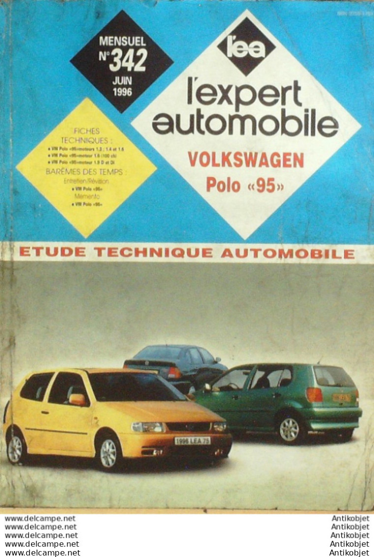 Revue Technique Automobile Volkswagen Polo 95 L'expert Automobile N°342 - Auto/Motor