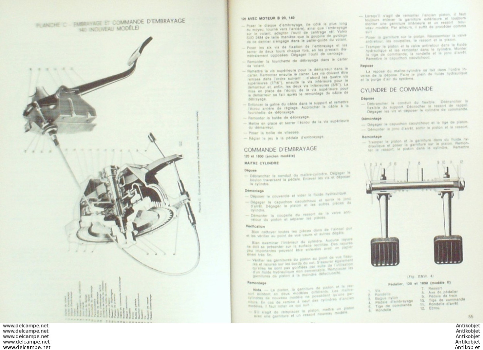 Revue Technique Automobile Volvo 142 144 145 164 L'expert Automobile N°71 - Auto/Motorrad