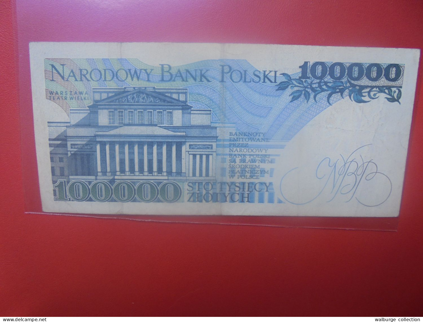 POLOGNE 100.000 ZLOTYCH 1990 Circuler (B.33) - Pologne