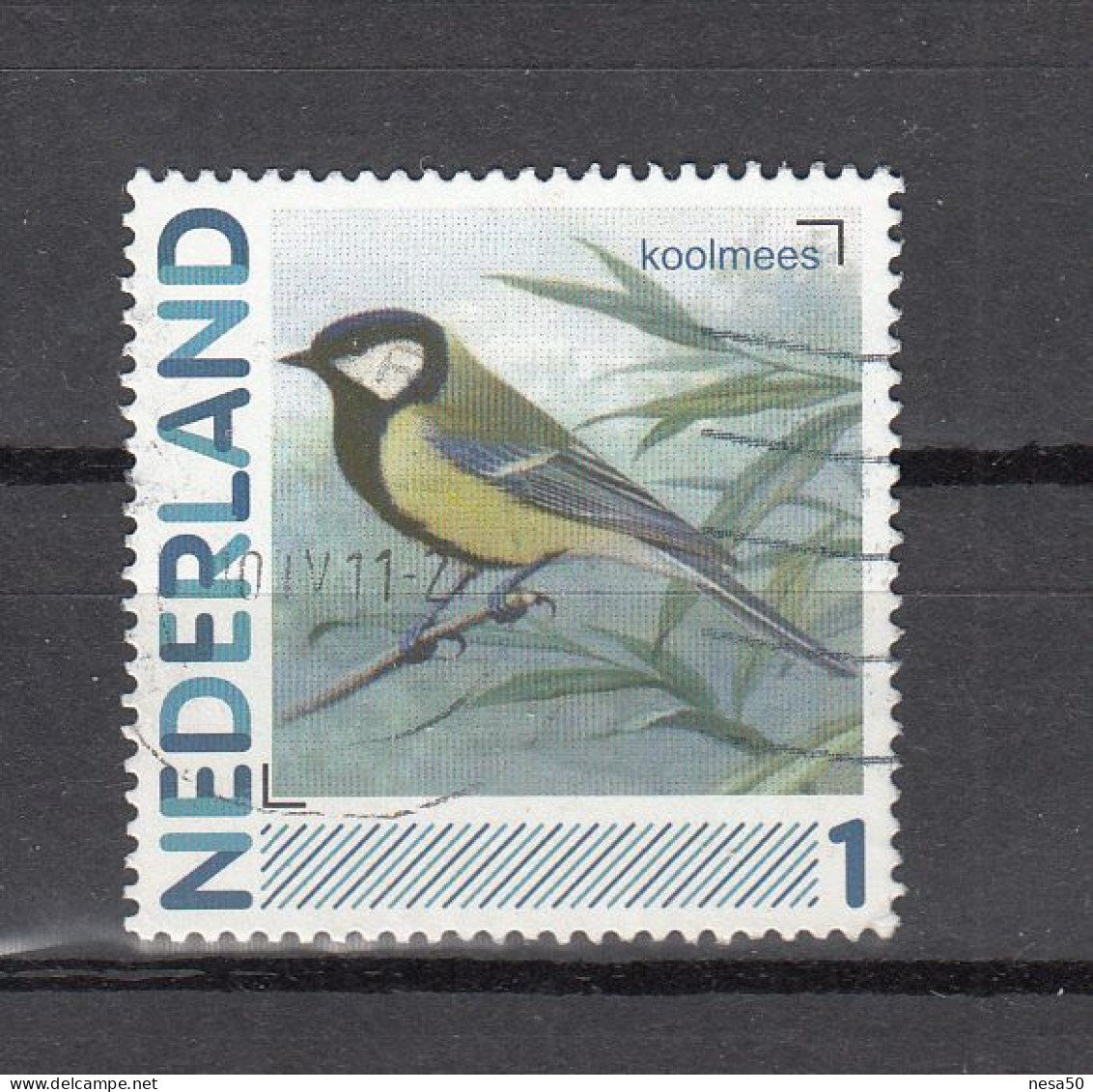 Nederland 2011 Nvph Nr 2791, Mi Nr 2829, Vogel, Bird, Koolmees - Usados