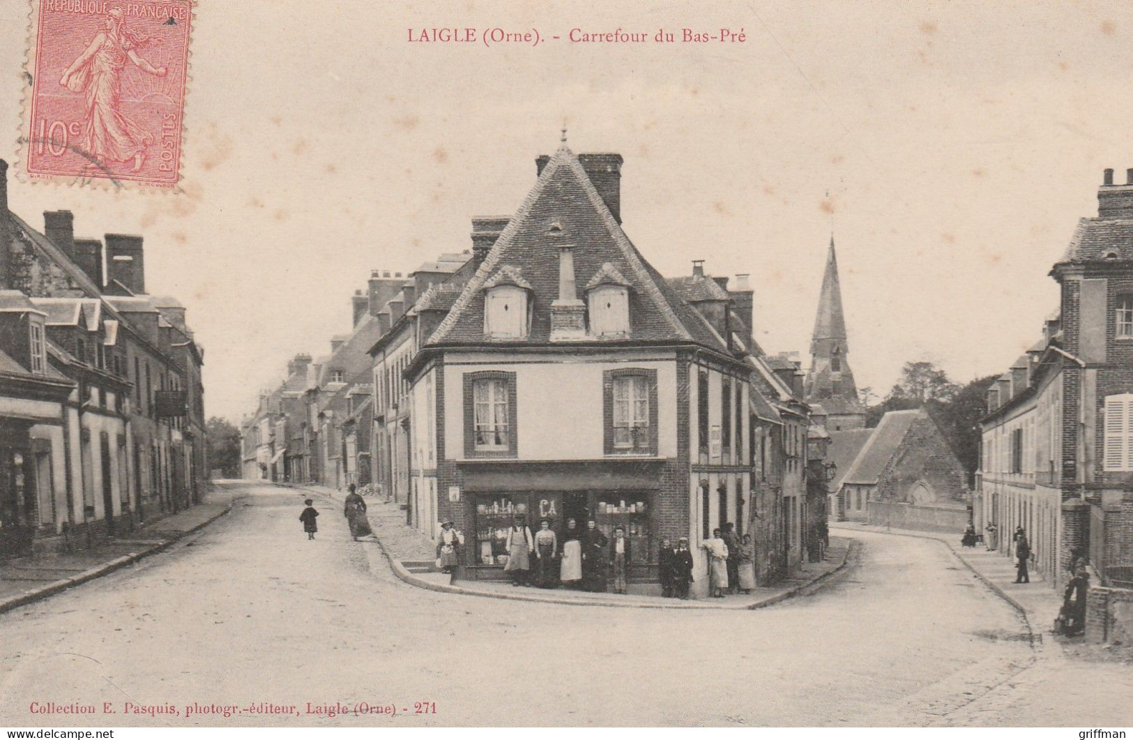 L'AIGLE LAIGLE CARREFOUR DU BAS-PRE TBE - L'Aigle