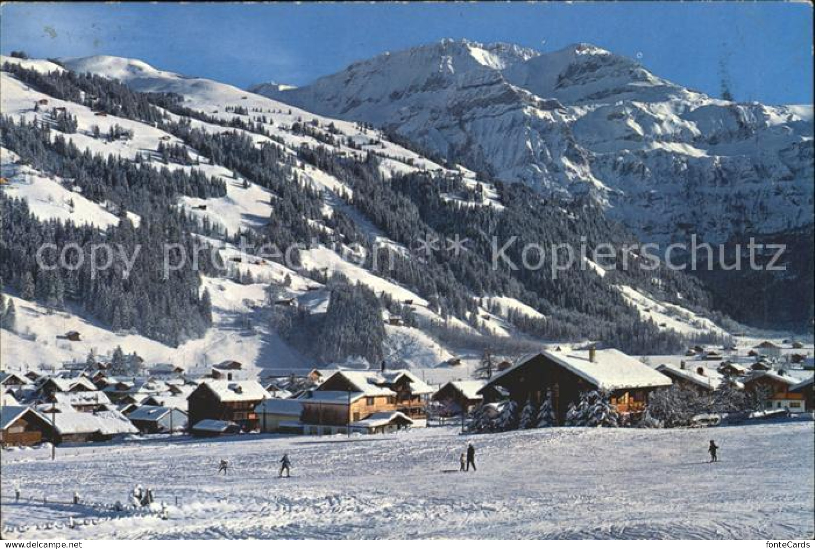 12037388 Lenk Simmental Mit Wildstrubel Skigebiet Lenk Im Simmental - Sonstige & Ohne Zuordnung