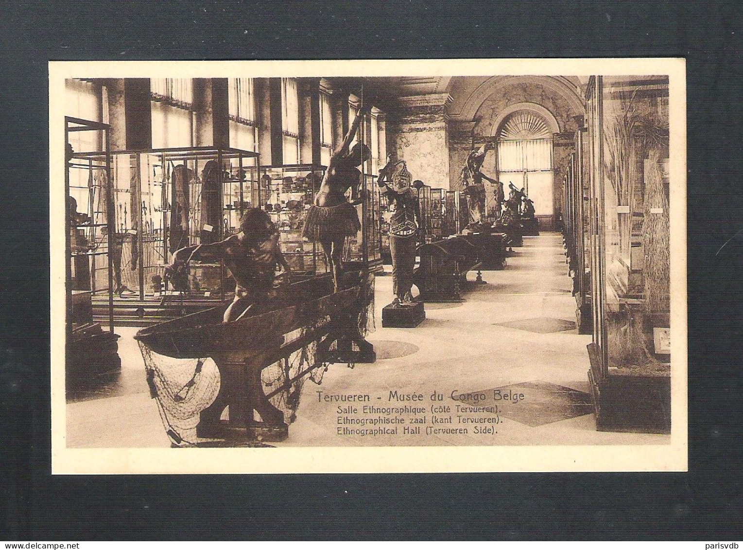 TERVUEREN - MUSEE DU CONGO BELGE - SALLE ETHNOGRAPHIQUE - NELS  (14.195) - Tervuren